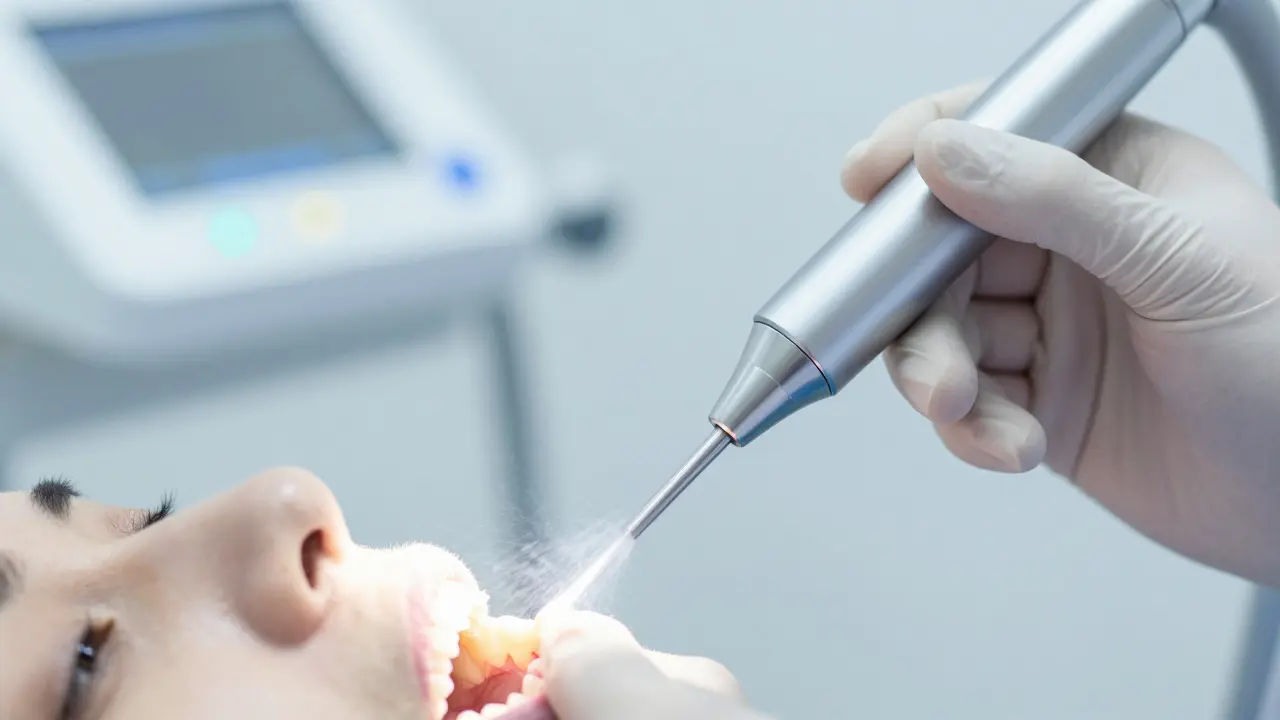 Jak funguje pískování zubů: Vše, co potřebujete vědět o Air Flow