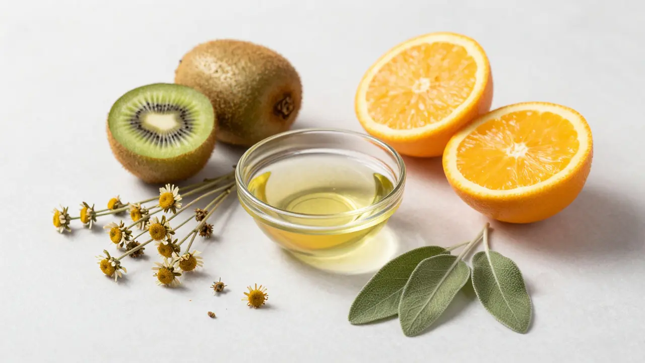 Přírodní prostředky na zdraví dásní: kokosový olej, citrusy a bylinky