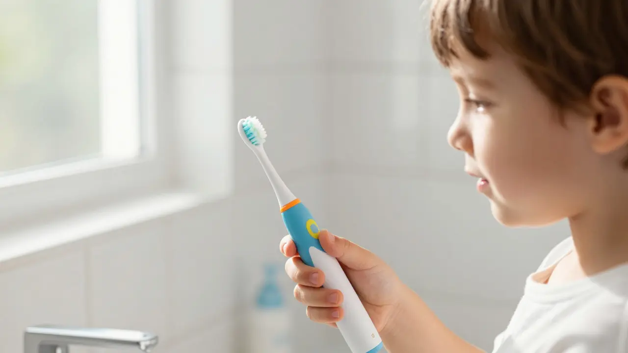 Jak vybrat elektrický zubní kartáček pro děti: Recenze Curaprox a další tipy